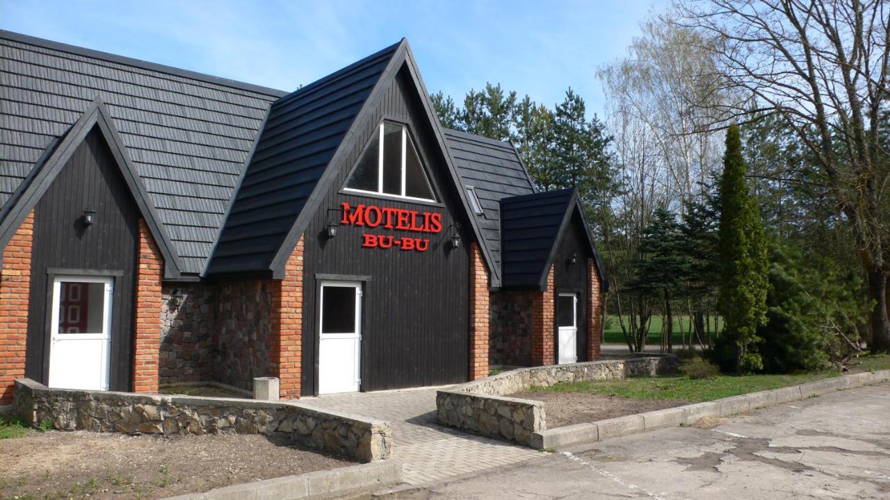 Motelis Bu-Bu Pļaviņas Exteriér fotografie
